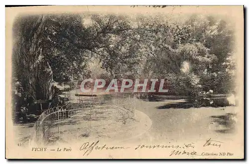 Cartes postales Vichy Le Parc