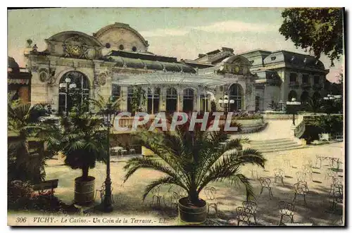 Cartes postales Vichy Le Casino Un coin de la Terrasse