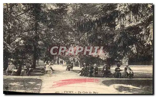 Cartes postales Vichy Un coin du Parc