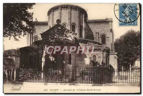 Cartes postales Vichy Abside de l'Eglise Saint Louis