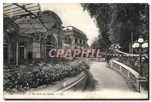 Cartes postales Vichy Un coin du casino