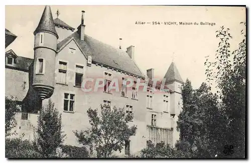 Cartes postales Vichy Maison du Baillage