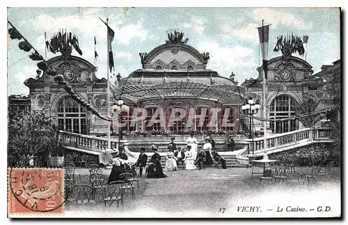 Cartes postales Vichy Le Casino