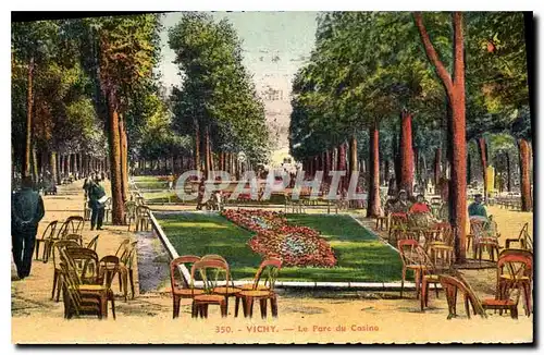 Cartes postales Vichy Le Parc du Casino