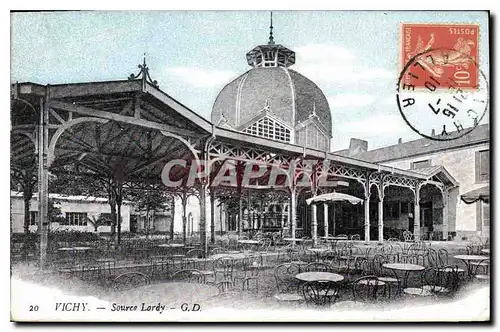 Cartes postales Vichy Source Lardy