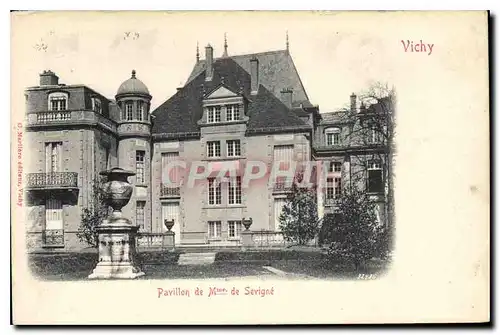 Cartes postales Vichy Pavillon de Mme De Sevigne