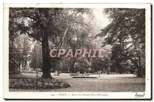 Cartes postales Vichy Dans les Grands Pares Paysage