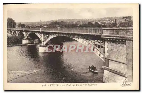 Ansichtskarte AK Vichy Le Pont sur l'Allier et Bellerive