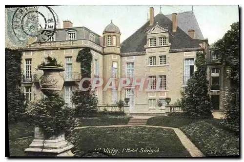 Cartes postales Vichy l'Hotel Sevigne