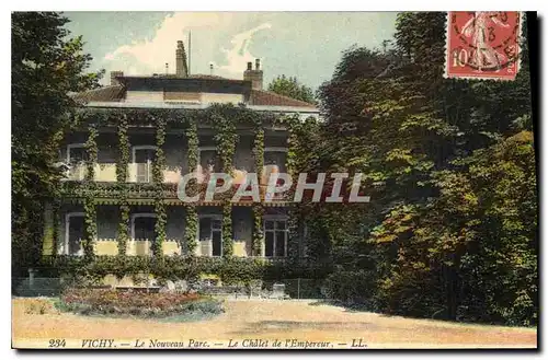 Ansichtskarte AK Vichy Le Nouveau Parc Le Chalet de l'Empereur