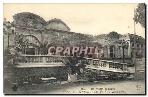 Cartes postales Vichy le Casino