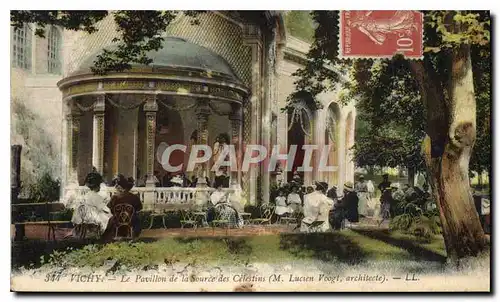 Cartes postales Vichy Le Pavillon de la Source des Celestins