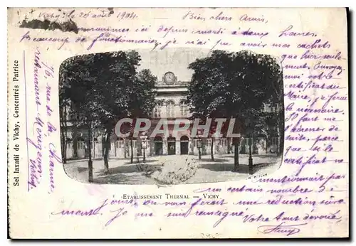 Cartes postales Etablissement Thermal Vichy