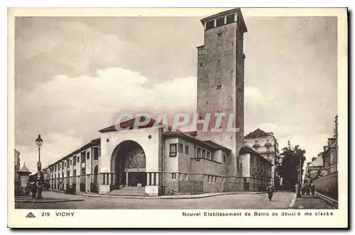 Cartes postales Vichy Nouvel Etablissement de Bains de deuxi e me class e