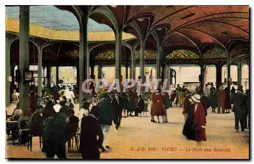 Cartes postales Vichy Le Hall des Sources