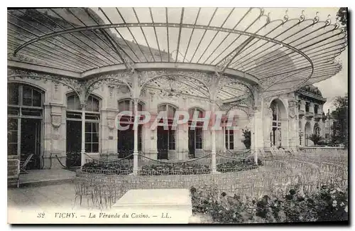 Cartes postales Vichy La Veranda du Casino