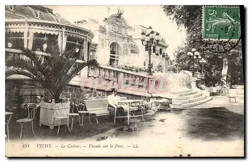 Ansichtskarte AK Vichy Le Casino Facade sur le Parc