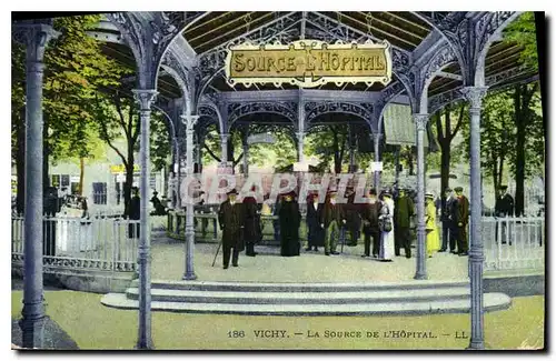 Cartes postales Vichy La Source de l'Hopital