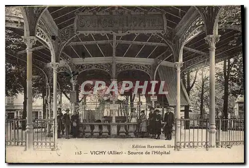 Cartes postales Vichy Allier Source de l'Hopital