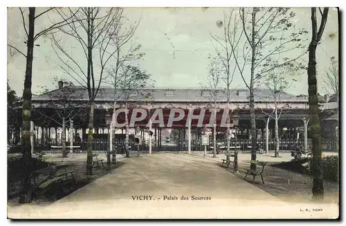 Cartes postales Vichy Palais des Sources