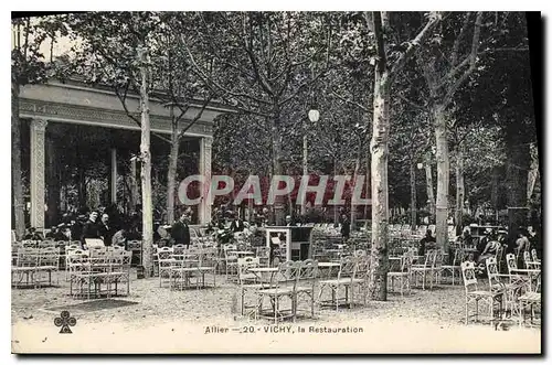 Cartes postales Vichy la Restauration