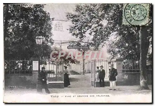 Ansichtskarte AK Vichy Parc et Sources des Celestins