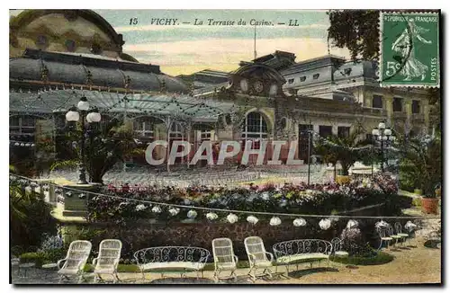 Cartes postales Vichy La Terrasse du Casino