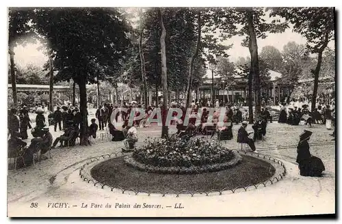 Cartes postales Vichy Le Palais du Palais des Sources