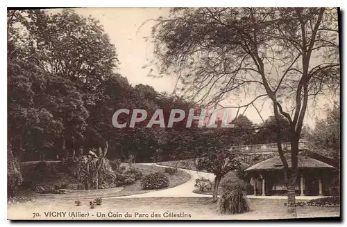 Cartes postales Vichy Allier Un Coin du Parc des Celestins