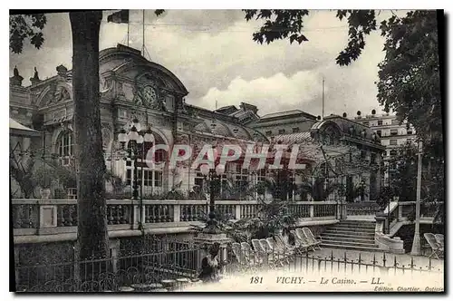 Cartes postales Vichy Le Casino