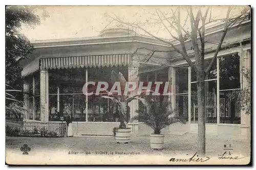 Cartes postales Allier Vichy la Restauration