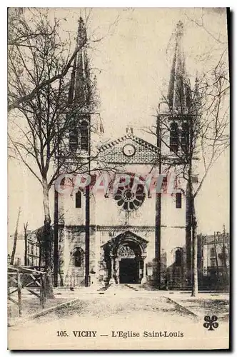 Cartes postales Vichy L'Eglise St Louis