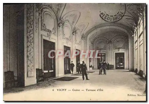 Cartes postales Vichy Casino Terrasse d'Ete