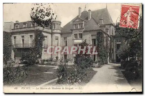 Cartes postales Vichy La Maison de Madame de Sevigne