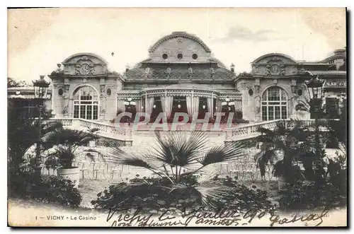Cartes postales Vichy Le Casino