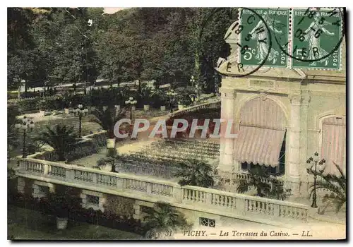 Ansichtskarte AK Vichy Les Terrasses du Casino