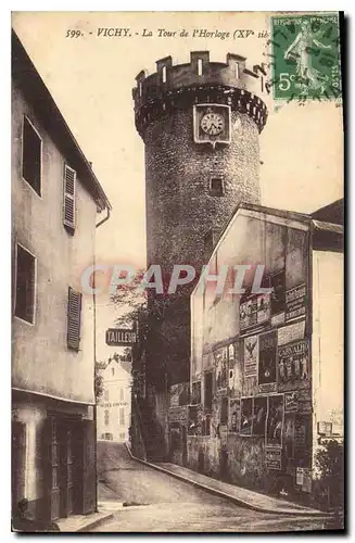 Cartes postales Vichy La Tour de l'Horloge