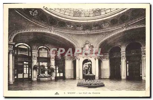 Cartes postales Vichy Le Hall du Casino