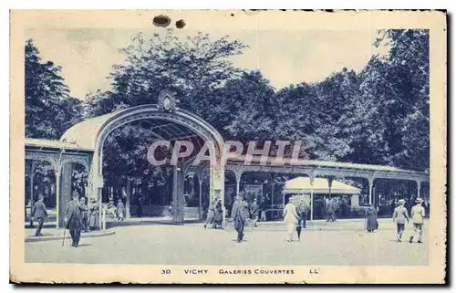 Cartes postales Vichy Galeries Couvertes