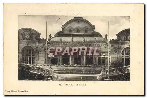 Cartes postales Vichy Le Casino