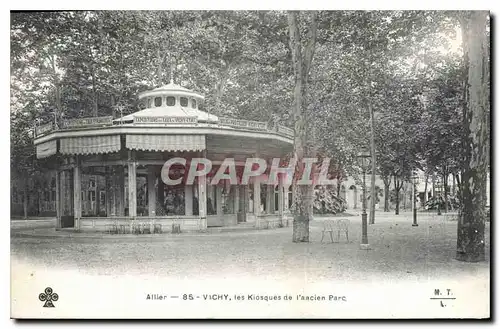 Cartes postales Allier Vichy les Kiosques de l'ancien Parc