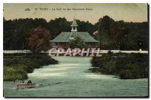 Cartes postales Vichy Le Golf vu des Nouveaux Parcs