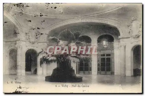 Cartes postales Vichy Hall du Casino