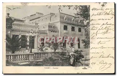 Cartes postales Vichy Casino