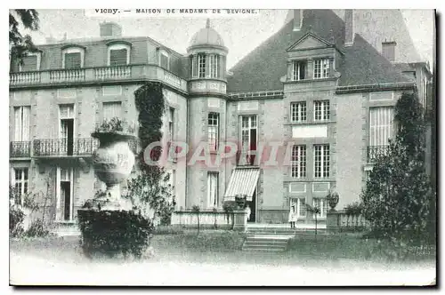 Cartes postales Vichy Maison de Madame de Sevigne