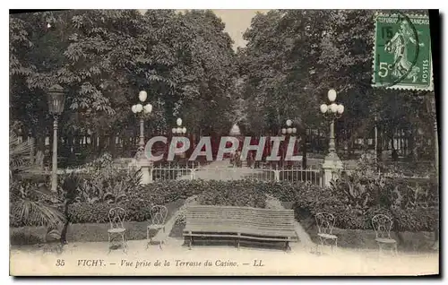 Cartes postales Vichy Vue prise de la Terrasse du Casino