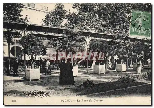 Cartes postales Vichy Le Parc du Casino