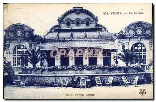 Cartes postales Vichy Le Casino