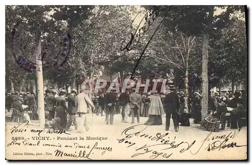 Cartes postales Vichy Pendant la Musique