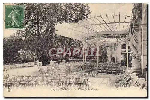 Ansichtskarte AK Vichy La Veranda du Casino